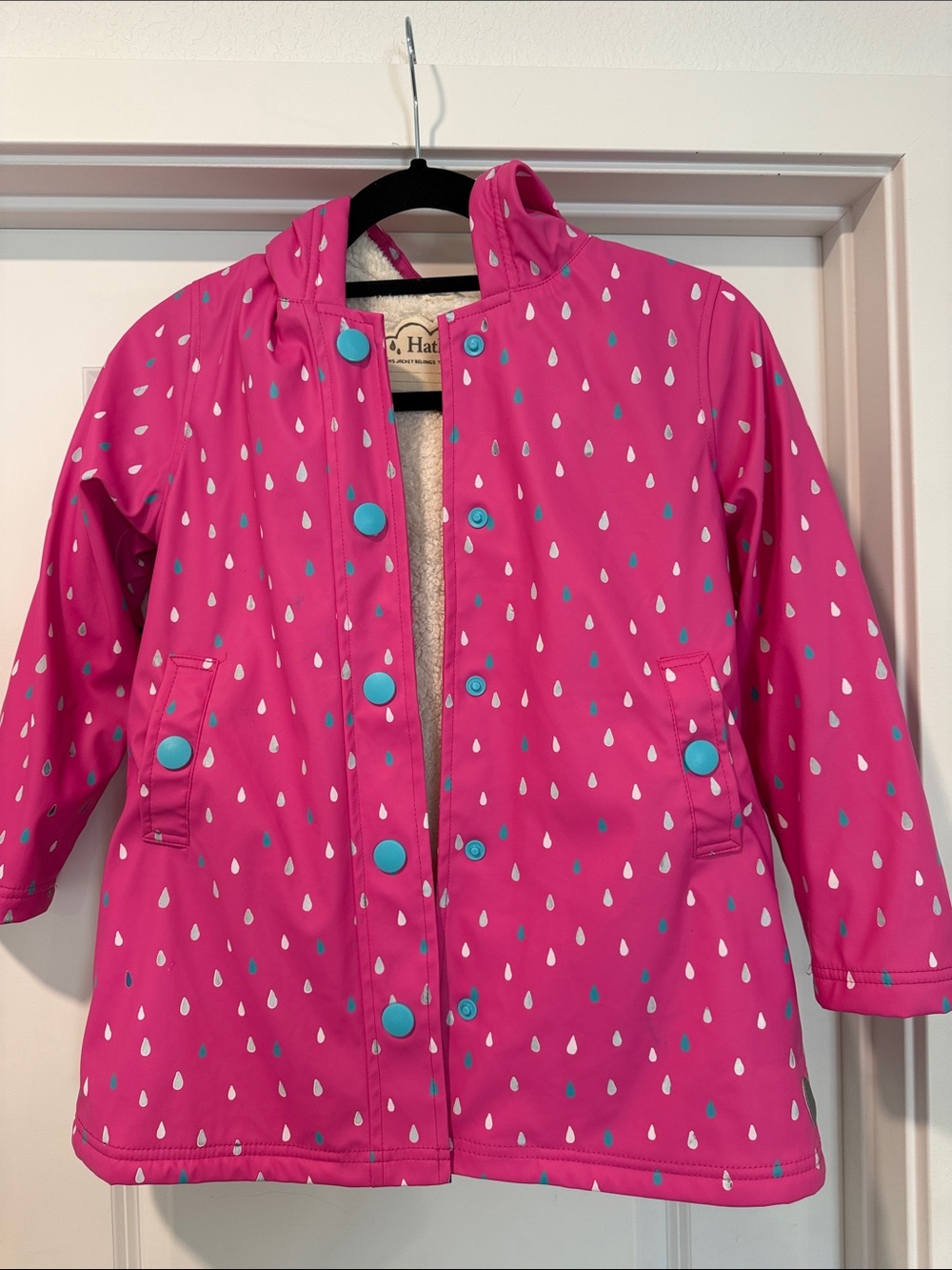 HATLEY- Kids Waterproof Sherpa Lined Raincoat - 7